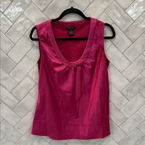 Spense Vibrant Pink Sleeveless Blouse